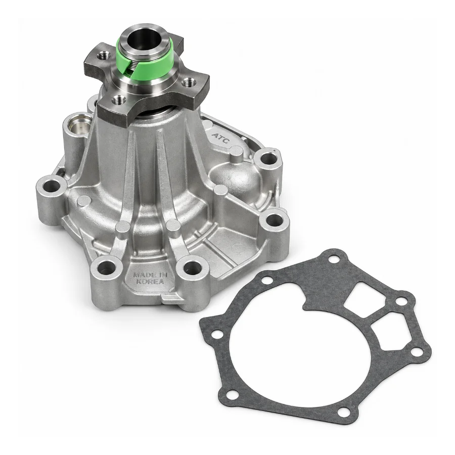 Bomba de agua hilo grueso Hyundai D4CB H-100 Porter II / Kia Bongo (6)