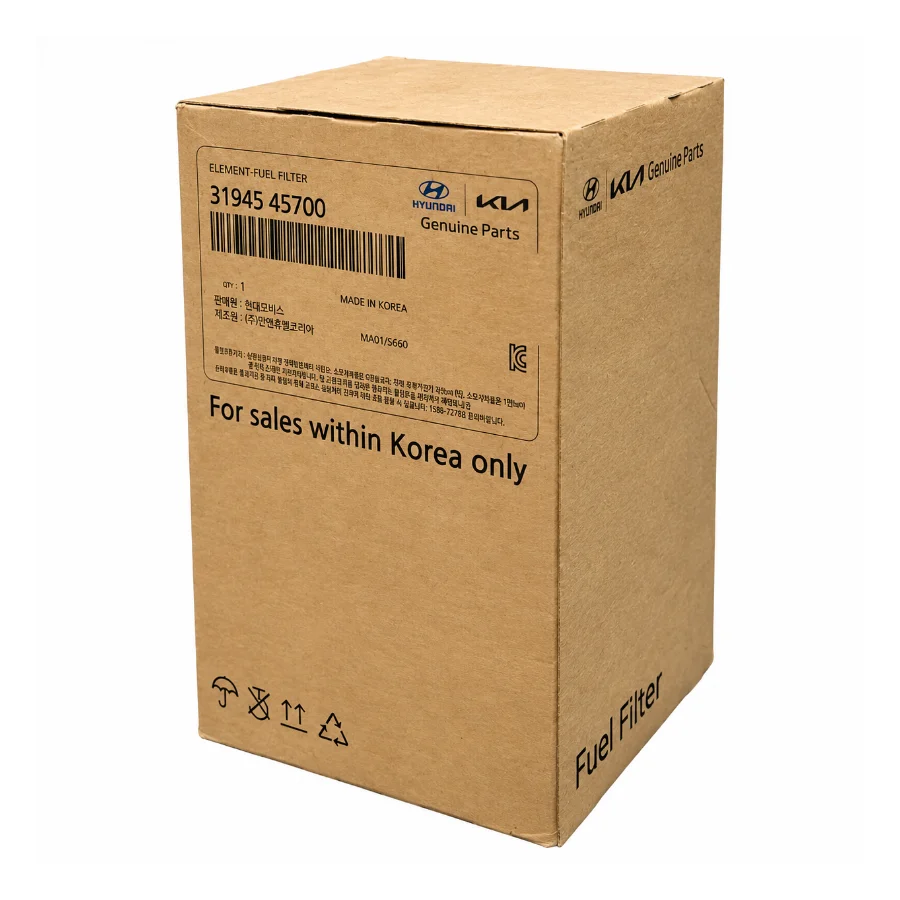 Filtro de petróleo Hyundai D4CB D4BH D4BB / Kia J2 (filtro de combustible) (4)